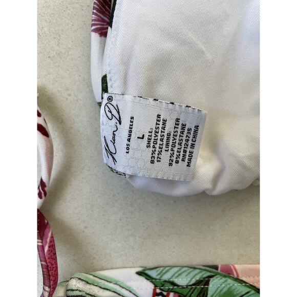 Kian D. Swim String Bikini Set Triangle Multicolor Floral Swimwear - Picture 9 of 9